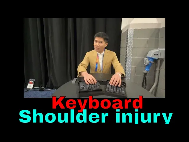 Got a shoulder injury? This keyboard is for you! AutoKeybo
