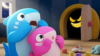 Daddy, I Can`t Sleep! | Baby Sharks Don’t be Afraid of the Dark | Songs for Kids | Shark Academy