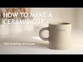 Lagu How to make a ceramic CUP: slab building technique