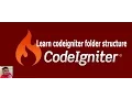 learn codeigniter folder step by step codeigniter 3 tutorial
