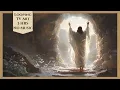 Easter Jesus Resurrection Gold Frame TV Art Looping Screensaver Wallpaper l Religious Christian