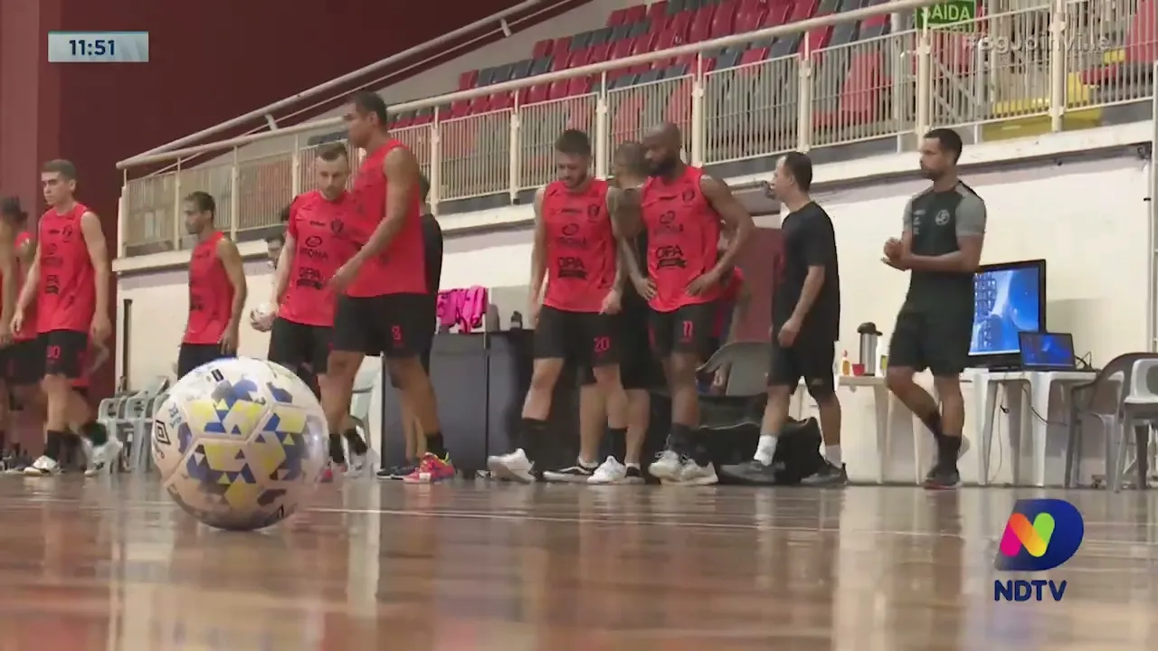 Suor e muito esforço para temporada do JEC Futsal