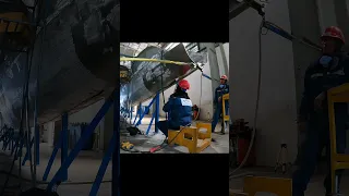 Watch the build of a performance catamaran #odiseacatamarans #performanceboats #welding #boatbuild