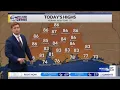 FORECAST Warm Couple Days to Rain Sunday