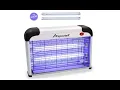 Aspectek Upgraded 20W Electronic Bug Zapper Insect Killer - Mosquito Fly Moth Wasp Killer-Overview