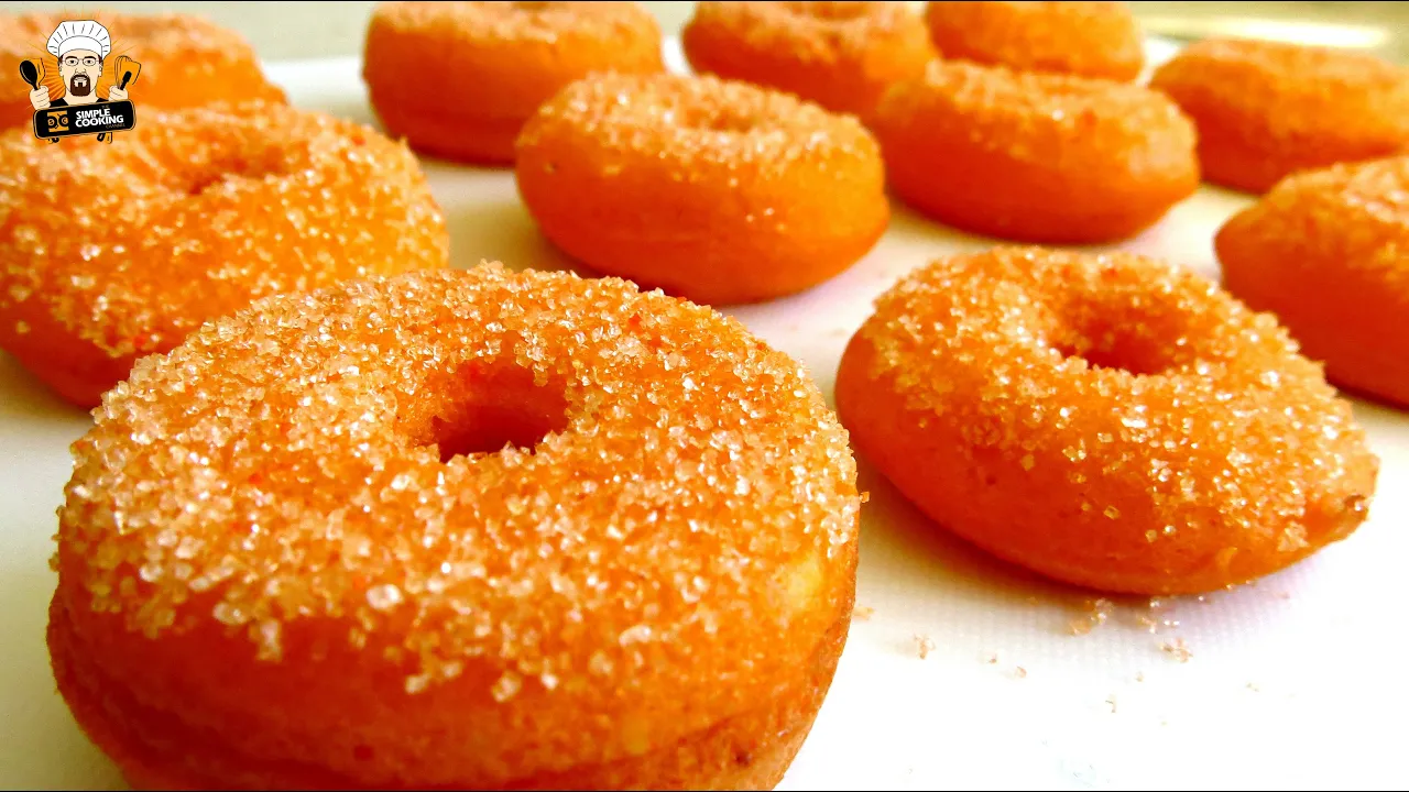 Make Delicious Homemade Orange Donuts in Minutes!