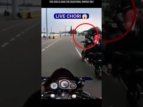HIGHWAY PE HUI CHORI 😱#shortsfeed