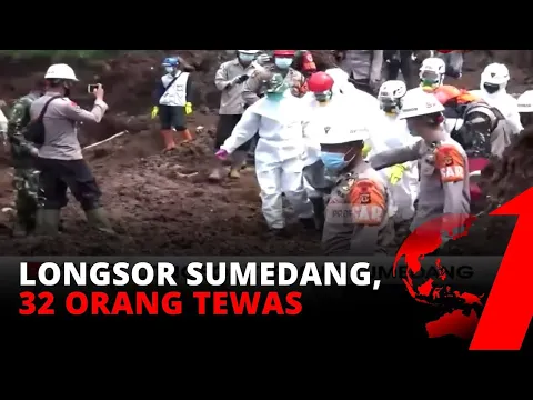 Longsor Terjang Sumedang, 32 Orang Tewas, 8 Orang Dalam Proses Pencarian | tvOne