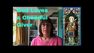 god loves a cheerful giver