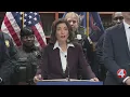As crime in Buffalo drops public safety part of state budget plans news conference