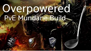 Dark Souls 2 BEST OP PvE Build Mundane