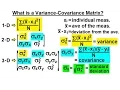 Special Topics - The Kalman Filter 19 of 55 What is a Variance-Covariance Matrix