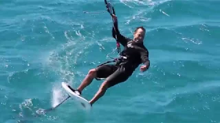 2. KITE / FOIL SURFING VISITOR – The flying vet VISITS AGAIN