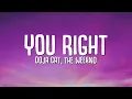 Download Lagu Doja Cat, The Weeknd - You Right (Lyrics)