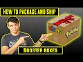 Packaging Protecting and Shipping Pokemon Booster Boxes on Ebay