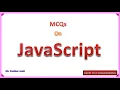 JavaScript MCQ Part 5 Rapid Test Programming Joshi P D
