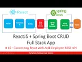 ReactJS Spring Boot CRUD Full Stack App - 15