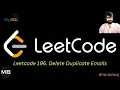 46 Leetcode 196 Delete Duplicate Emails MYSQL