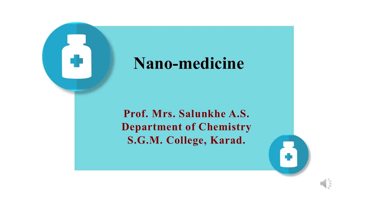 Nanomedicine | Application of nanotechnology in medicine #nanoscience #nanotechnology