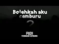 Download Lagu Terbakar Cemburu PADI Lyrics