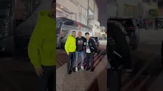 كهربا وإمام عاشور مع إسلام جابر شقيق الأولمبي كرم جابر كهربا امام عاشور 