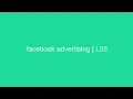 facebook advertising | L03