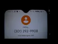 Calling 301-292-9908 Payphone error message in 2024