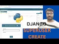 Django Create Superuser Django Admin Login Hindi Tutorial for Beginners