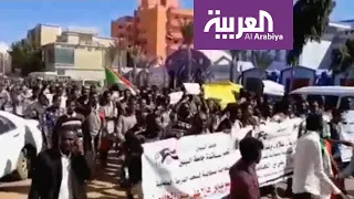 السودان مظاهرة في حرم جامعة النيلين للمطالبة بإقالة مدير الجامعة الأسبق 