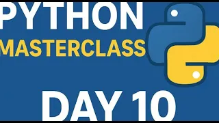 Day 10 - Python File Handling Tutorial Read Write Append Notes App Project for Beginners