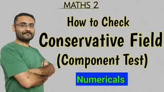 Conservative Field Numerical Component Test for Conservative field Vector Calculus Maths
