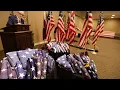 Flag Day disposal ceremony at Lake Shore Funeral Home in Waco