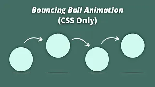How To Create Bouncing Ball Animation Using HTML and CSS Simple CSS Animation Project