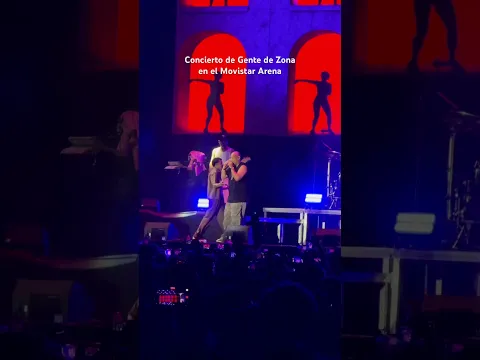 Bailando en el Movistar Arena de Madrid 🇪🇸🔥🎤 #GenteDeZona #youtubeshorts #ytshorts