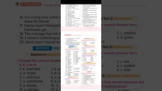 اجابات كتاب المعاصر انجليزي تالته ثانوي 2026 ثانوية عامة English تحفيز 