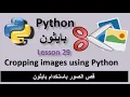 Lesson 29 Cropping images in python