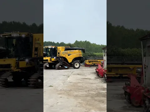 TRACKED COMBINE HARVESTER IS COMING