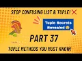 Python Tuple Tutorial Tuple Methods Examples Explained learnbyparam