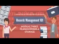 UofI Records Management 101 - Module 3 Filing Systems Storage