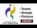 Asian Games Cricket Mens Details Out Now Asian Games 2026 Daily Cricket