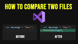 Visual Studio Tip - How to Compare Two Files