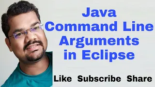 Java command Line Arguments Eclipse Command Line Arguments in Java Eclipse