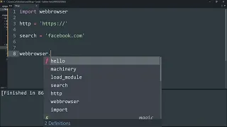 Use Python s Webbrowser module to load Websites