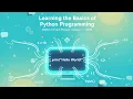 Learning the Basics of Python Programming Midterm Exam Project