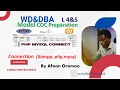 connect web with database for WDDBA Level4 COC Holestic