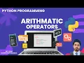 Arithmetic Operators in Python ICS 1st Year Computer Science