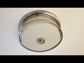 LED Flush Mount Ceiling Light from Home Depot