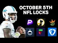 PRIZEPICKS NFL PICKS WEEK 5 SUNDAY NIGHT FOOTBALL NFL PLAYER PROPS PRIZEPICKS NFL TODAY
