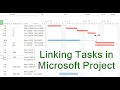 Linking tasks in Microsoft Project 2022 - Everything you need to know