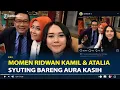 Momen Ridwan Kamil dan Atalia Syuting Bareng Aura Kasih Mendadak Viral